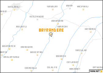 map of Bayramdere