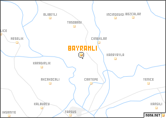 map of Bayramlı