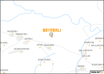 map of Bayramlı
