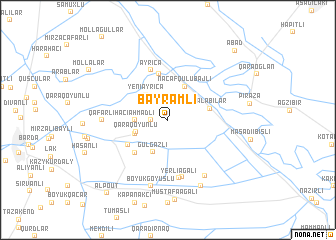 map of Bayramlı