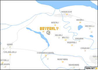 map of Bayramly