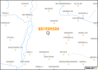 map of Bayramşah