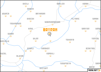 map of Bayram