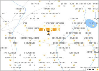 map of Bayraqdār