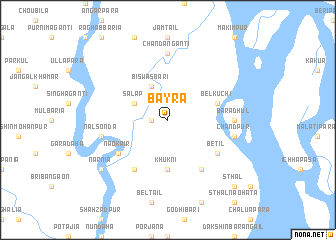 map of Bayra
