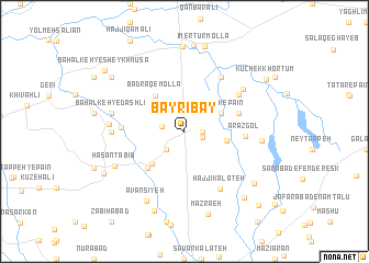 map of Bāyrī Bāy