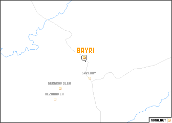 map of Bayṟī