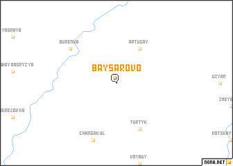 map of Baysarovo