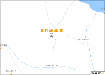 map of Bay-Shulak