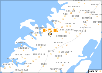 map of Bayside