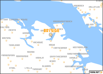 map of Bayside