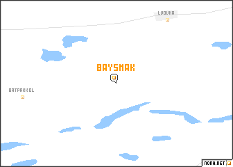 map of Baysmak