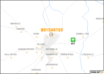 map of Bayswater