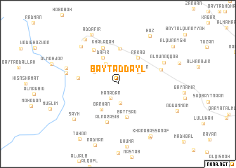 map of Bayt ad Dayl