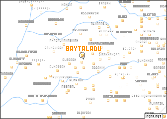 map of Bayt al ‘Adū