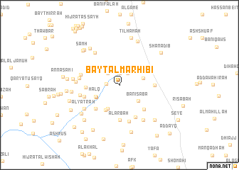 map of Bayt al Marhibī