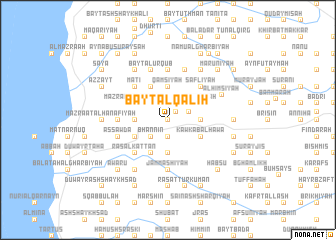map of Bayt al Qalīḩ