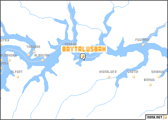 map of Bayt al ‘Uşbah