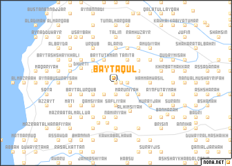 map of Bayt ‘Aqūl