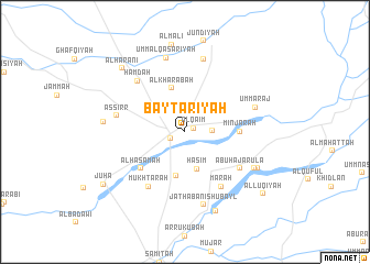 map of Bayţārīyah