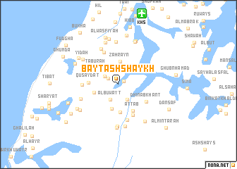 map of Bayt ash Shaykh