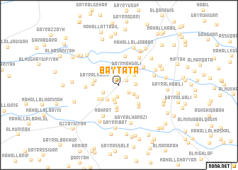 map of Bayt ‘Aţāʼ