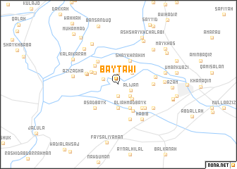 map of Baytāwī