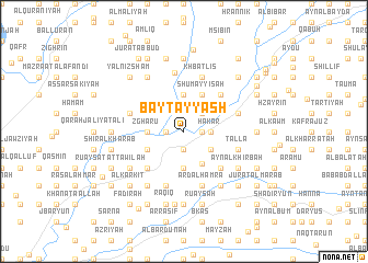map of Bayt ‘Ayyāsh