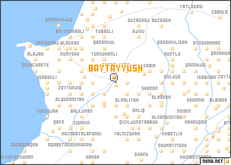 map of Bayt ‘Ayyūsh