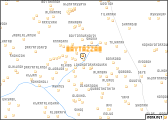 map of Bayt az Zāb