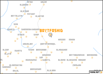 map of Bayt Fashid