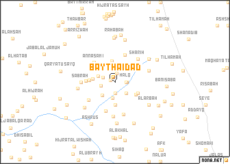 map of Bayt Haidad