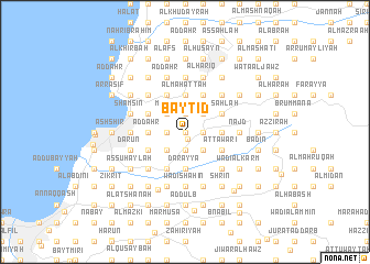 map of Bayt ‘Īd