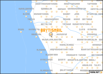 map of Bayt Ismā‘īl