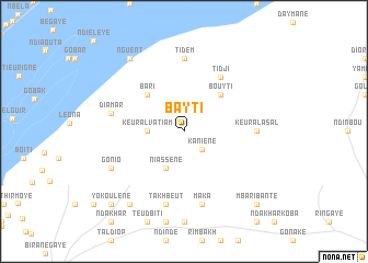 map of Bayti