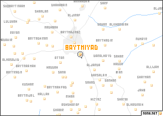 map of Bayt Mi‘yād