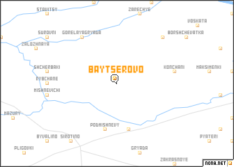 map of Baytserovo