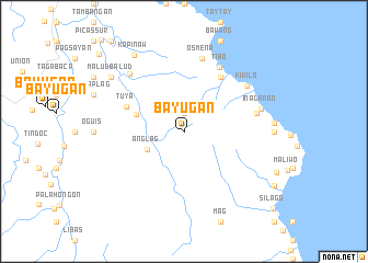 Bayugan (Philippines) map - nona.net