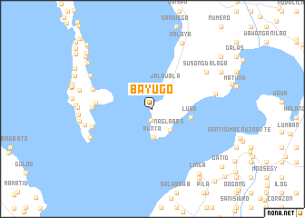 map of Bayugo