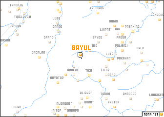 map of Bayul