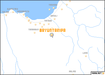map of Bayuntaripa