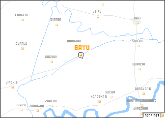 map of Bayu