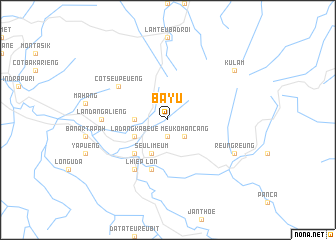 map of Bayu