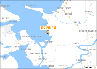 map of Bay View