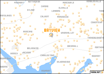 map of Bay View