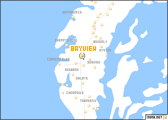 map of Bayview