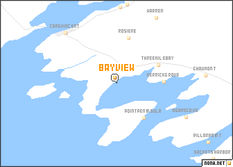 map of Bayview