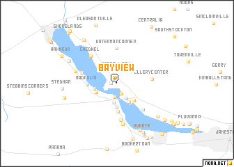 map of Bayview