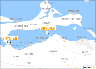 map of Bay View