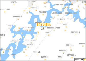 map of Bay View